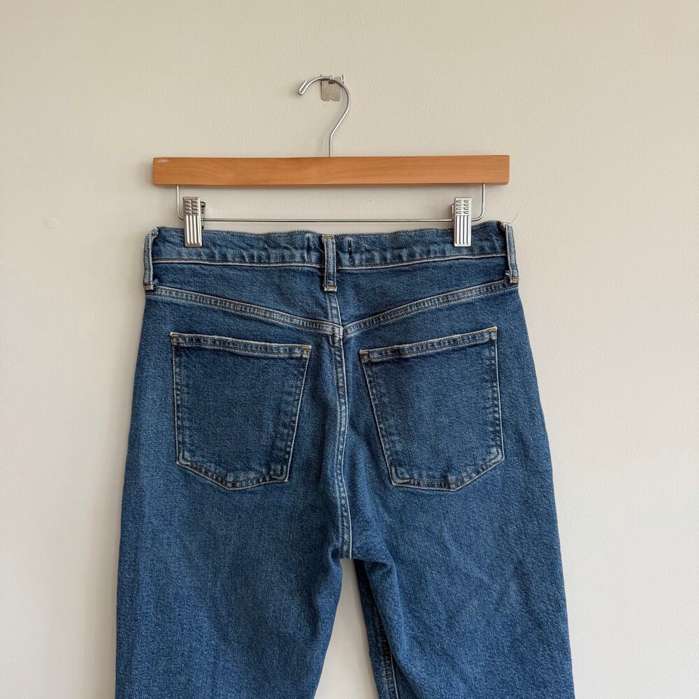 Agolde Riley High Rise Zip-Fly Skinny Leg Jeans Blue 27 - Picture 9 of 9